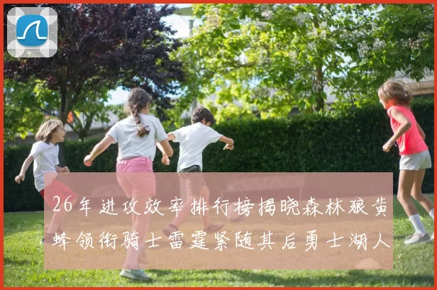 26年进攻效率排行榜揭晓森林狼黄蜂领衔骑士雷霆紧随其后勇士湖人表现平平